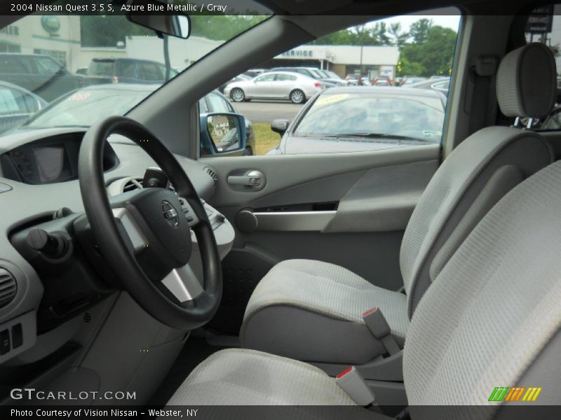 Azure Blue Metallic / Gray 2004 Nissan Quest 3.5 S