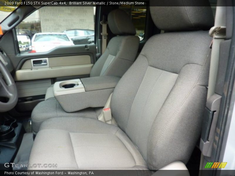  2009 F150 STX SuperCab 4x4 Stone/Medium Stone Interior