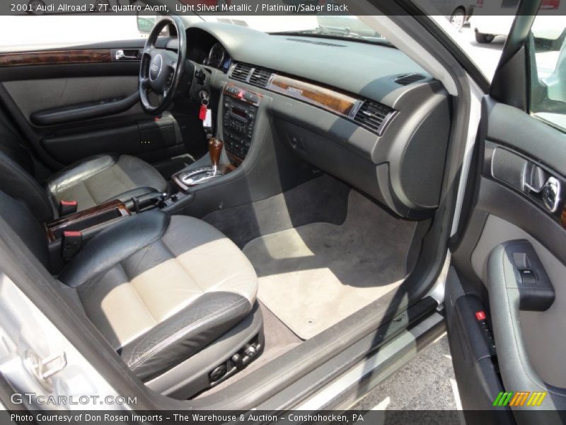  2001 Allroad 2.7T quattro Avant Platinum/Saber Black Interior