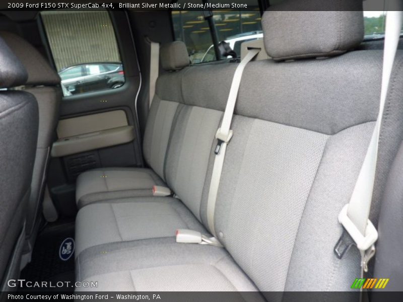  2009 F150 STX SuperCab 4x4 Stone/Medium Stone Interior