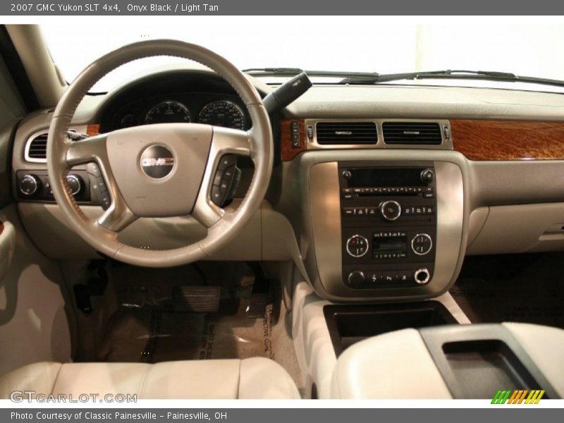 Onyx Black / Light Tan 2007 GMC Yukon SLT 4x4