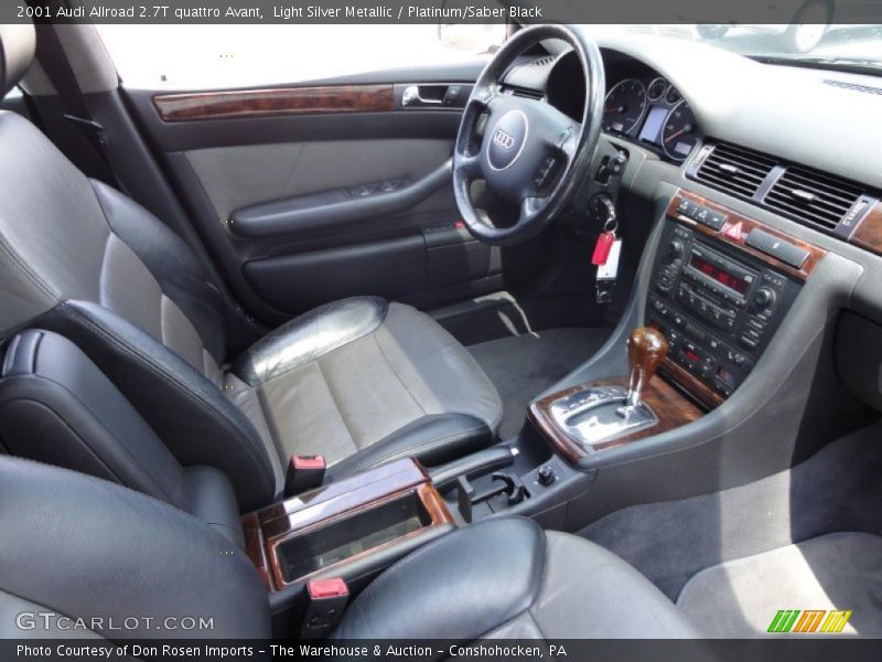 Light Silver Metallic / Platinum/Saber Black 2001 Audi Allroad 2.7T quattro Avant