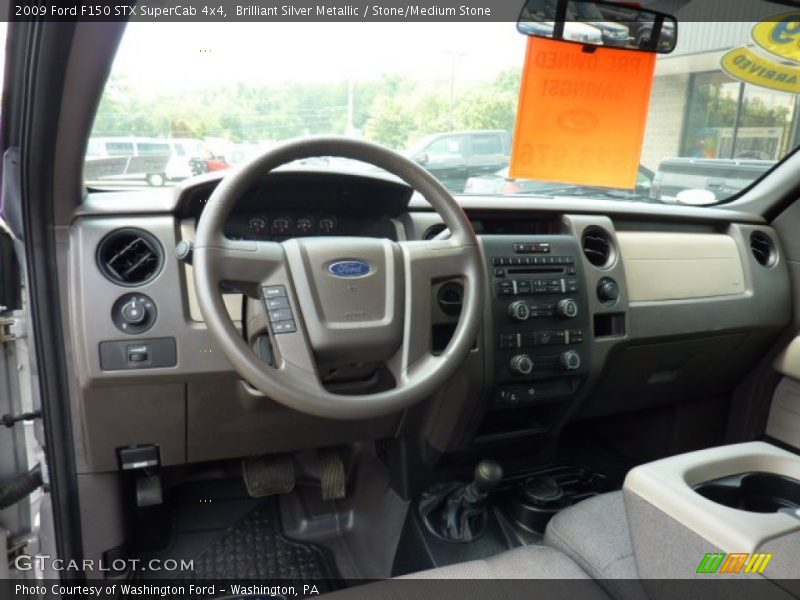 Dashboard of 2009 F150 STX SuperCab 4x4