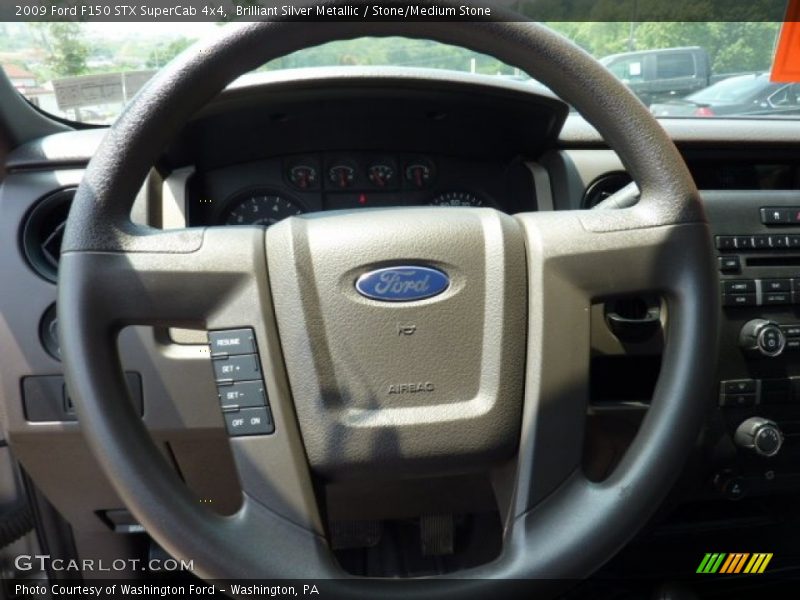  2009 F150 STX SuperCab 4x4 Steering Wheel