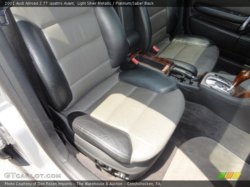 Light Silver Metallic / Platinum/Saber Black 2001 Audi Allroad 2.7T quattro Avant