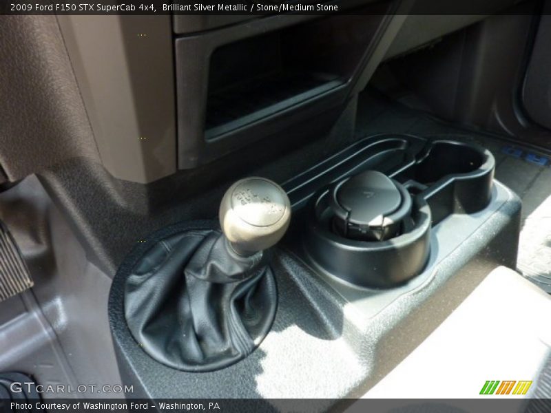 Brilliant Silver Metallic / Stone/Medium Stone 2009 Ford F150 STX SuperCab 4x4