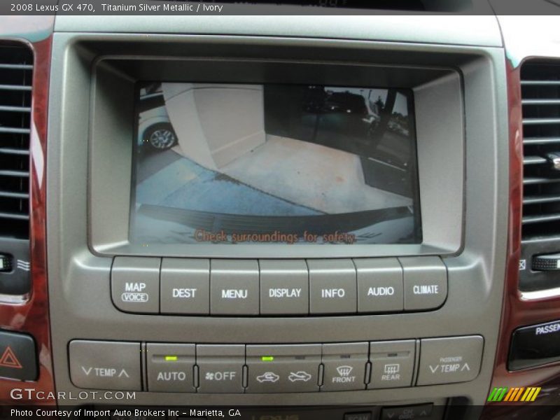 Titanium Silver Metallic / Ivory 2008 Lexus GX 470