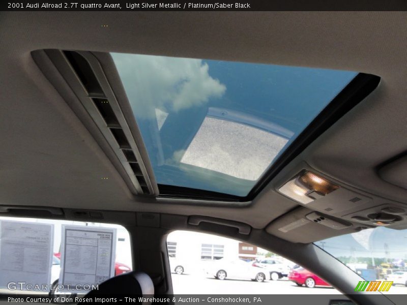 Light Silver Metallic / Platinum/Saber Black 2001 Audi Allroad 2.7T quattro Avant