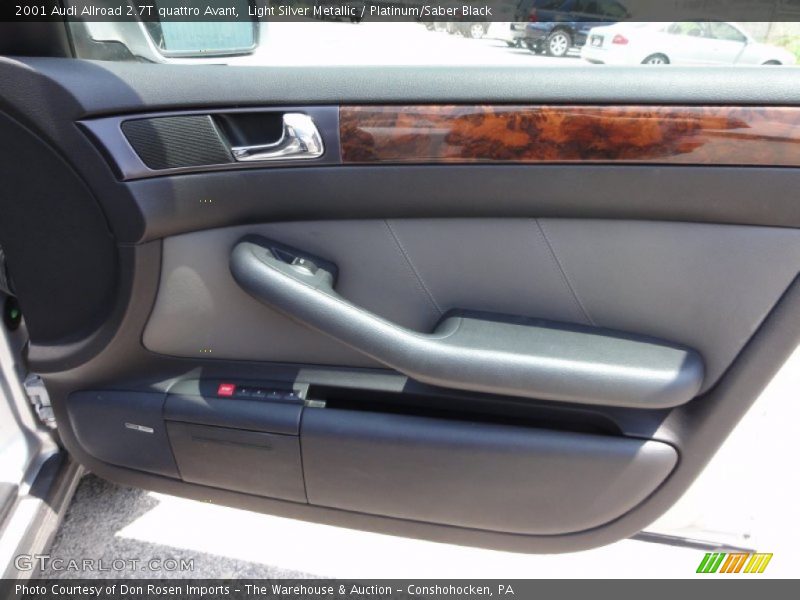 Light Silver Metallic / Platinum/Saber Black 2001 Audi Allroad 2.7T quattro Avant