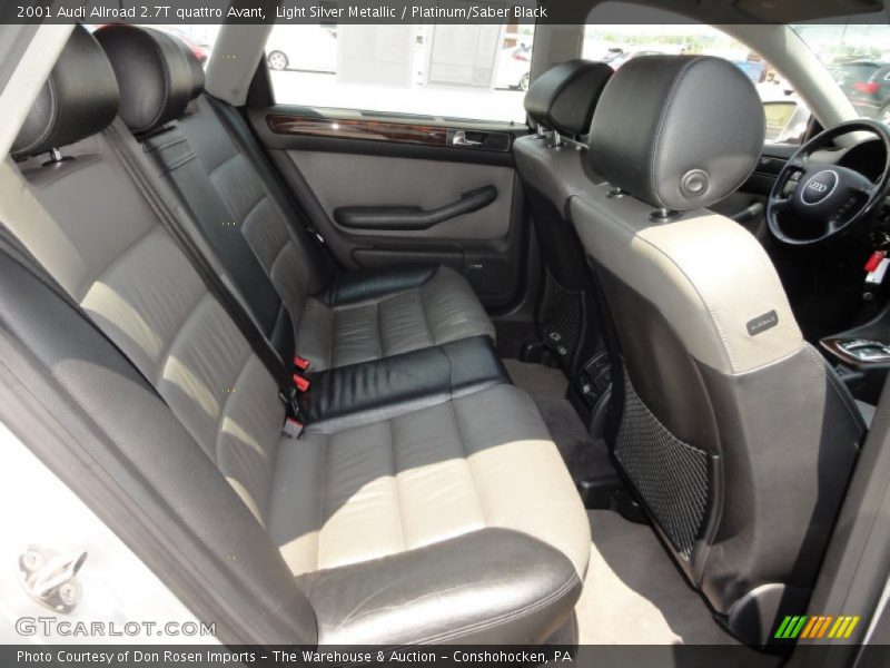  2001 Allroad 2.7T quattro Avant Platinum/Saber Black Interior