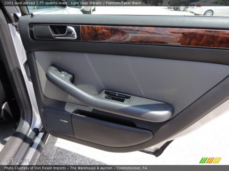 Light Silver Metallic / Platinum/Saber Black 2001 Audi Allroad 2.7T quattro Avant