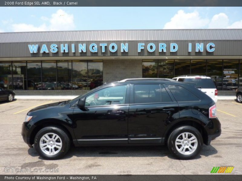 Black / Camel 2008 Ford Edge SEL AWD