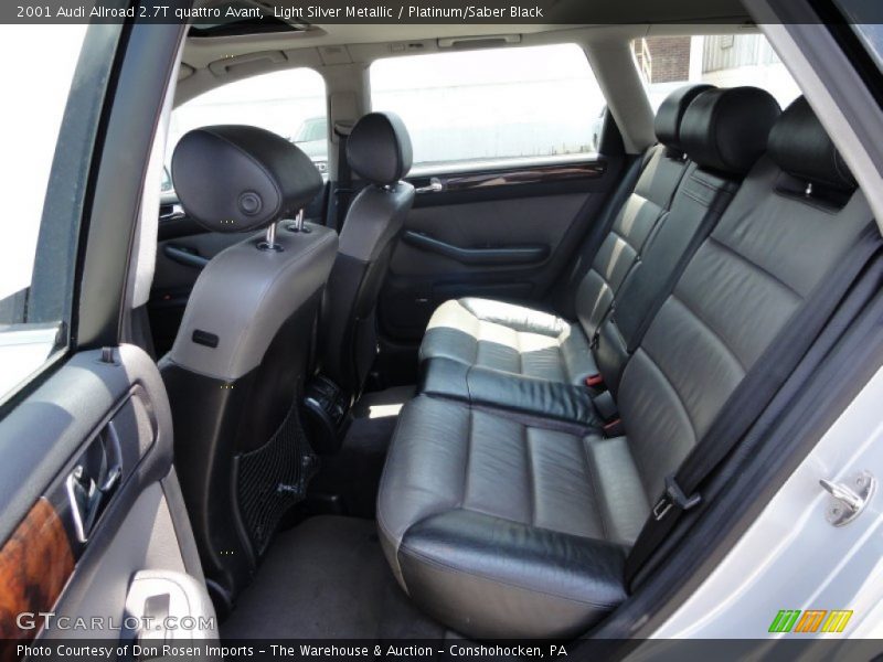  2001 Allroad 2.7T quattro Avant Platinum/Saber Black Interior