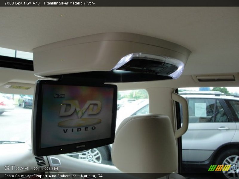Titanium Silver Metallic / Ivory 2008 Lexus GX 470