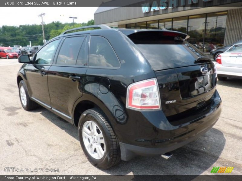 Black / Camel 2008 Ford Edge SEL AWD