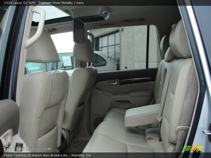 Titanium Silver Metallic / Ivory 2008 Lexus GX 470