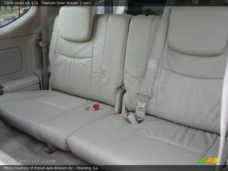 Titanium Silver Metallic / Ivory 2008 Lexus GX 470