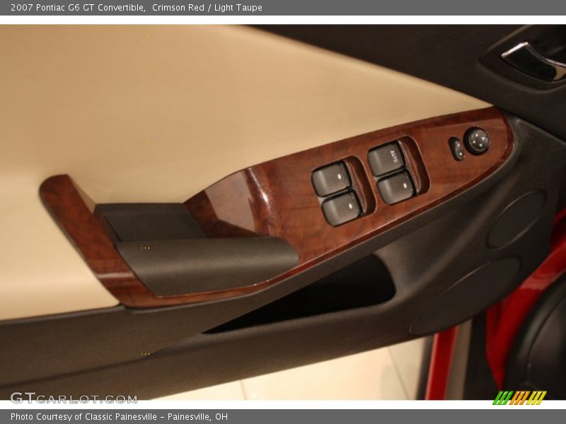 Crimson Red / Light Taupe 2007 Pontiac G6 GT Convertible