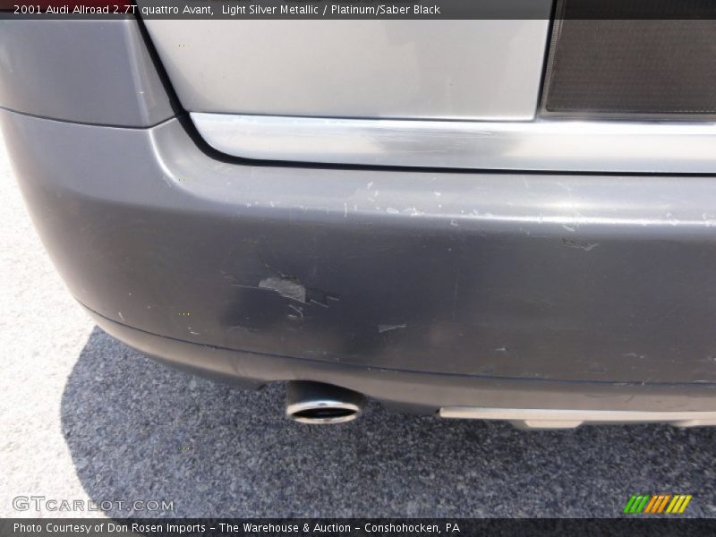 Light Silver Metallic / Platinum/Saber Black 2001 Audi Allroad 2.7T quattro Avant
