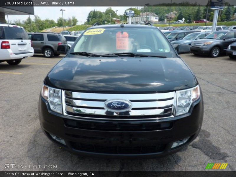 Black / Camel 2008 Ford Edge SEL AWD