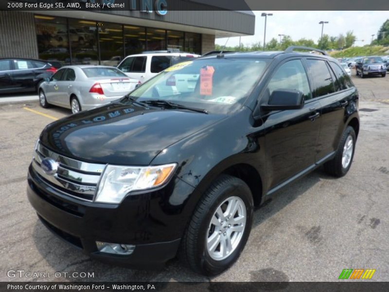 Black / Camel 2008 Ford Edge SEL AWD