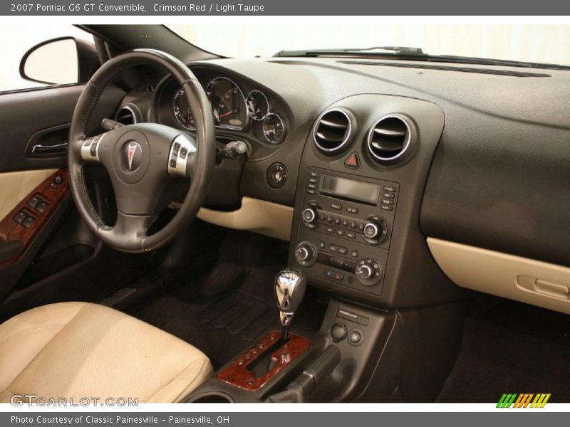 Crimson Red / Light Taupe 2007 Pontiac G6 GT Convertible