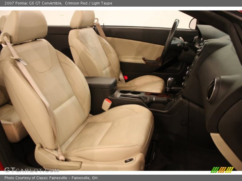 Crimson Red / Light Taupe 2007 Pontiac G6 GT Convertible