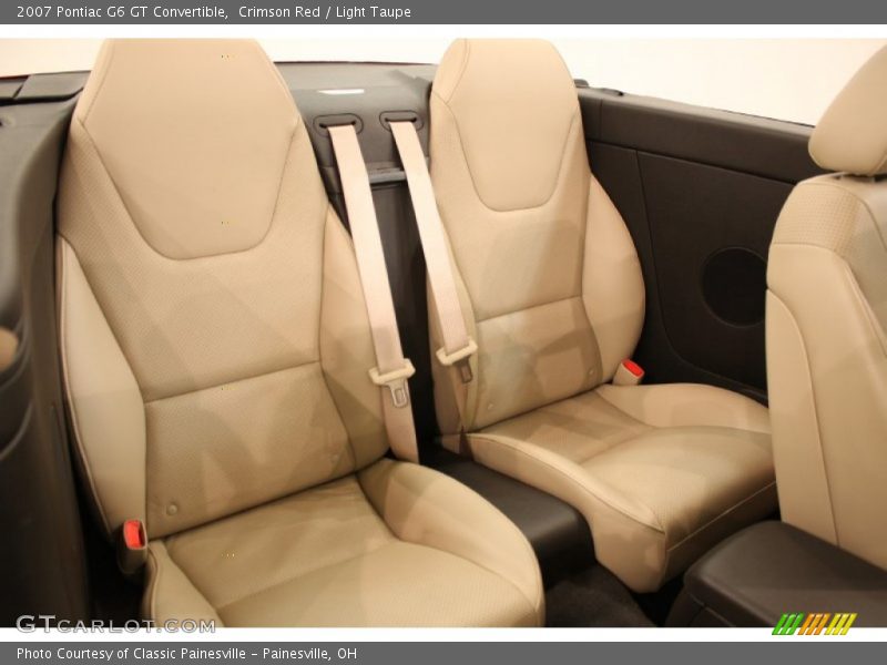 Crimson Red / Light Taupe 2007 Pontiac G6 GT Convertible