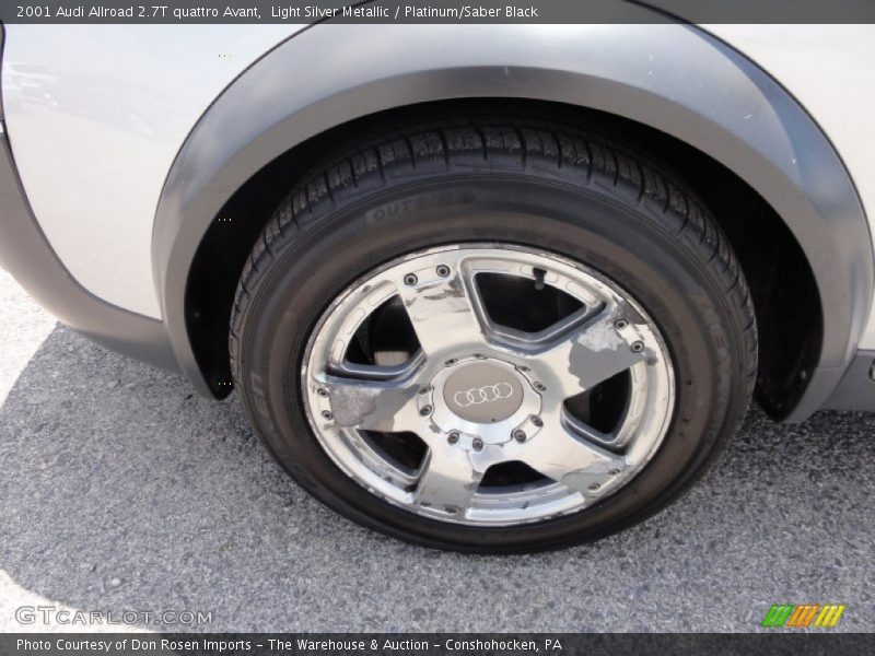 Light Silver Metallic / Platinum/Saber Black 2001 Audi Allroad 2.7T quattro Avant