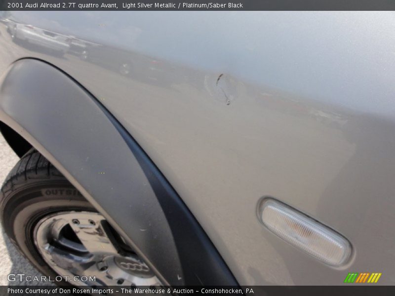 Light Silver Metallic / Platinum/Saber Black 2001 Audi Allroad 2.7T quattro Avant