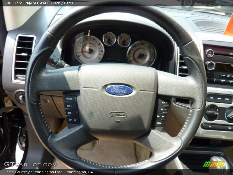 Black / Camel 2008 Ford Edge SEL AWD