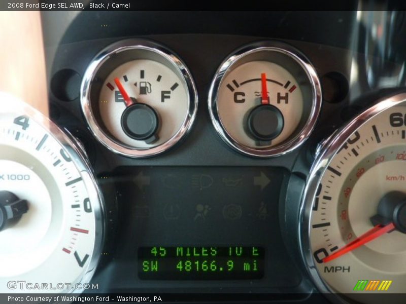 Black / Camel 2008 Ford Edge SEL AWD