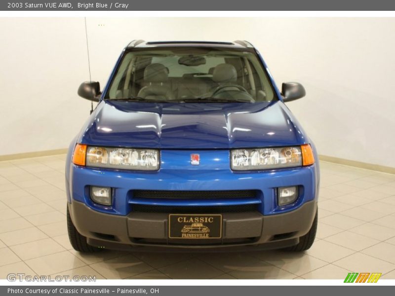 Bright Blue / Gray 2003 Saturn VUE AWD