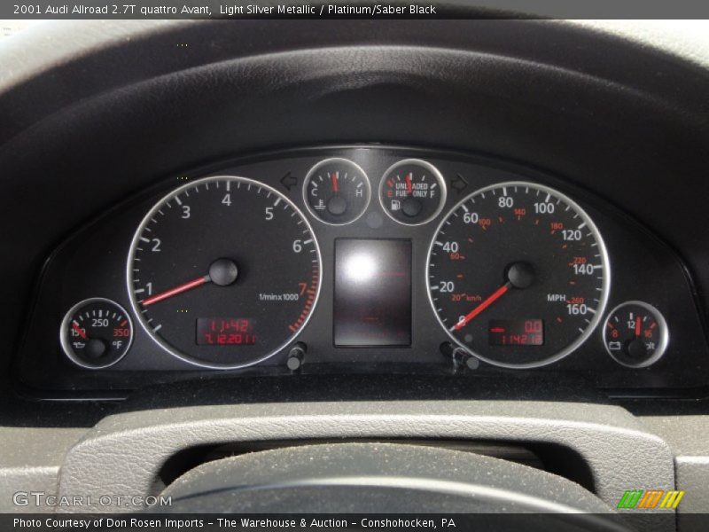  2001 Allroad 2.7T quattro Avant 2.7T quattro Avant Gauges