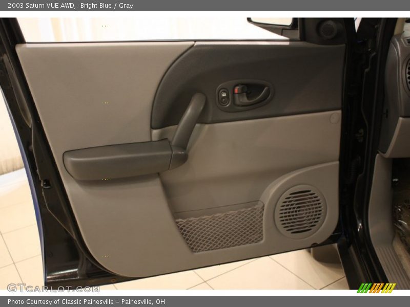 Bright Blue / Gray 2003 Saturn VUE AWD