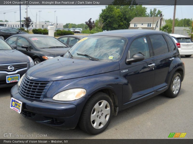 Midnight Blue Pearlcoat / Dark Slate Gray 2004 Chrysler PT Cruiser