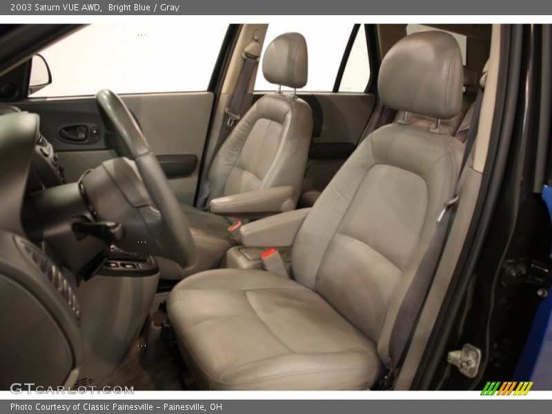 Bright Blue / Gray 2003 Saturn VUE AWD