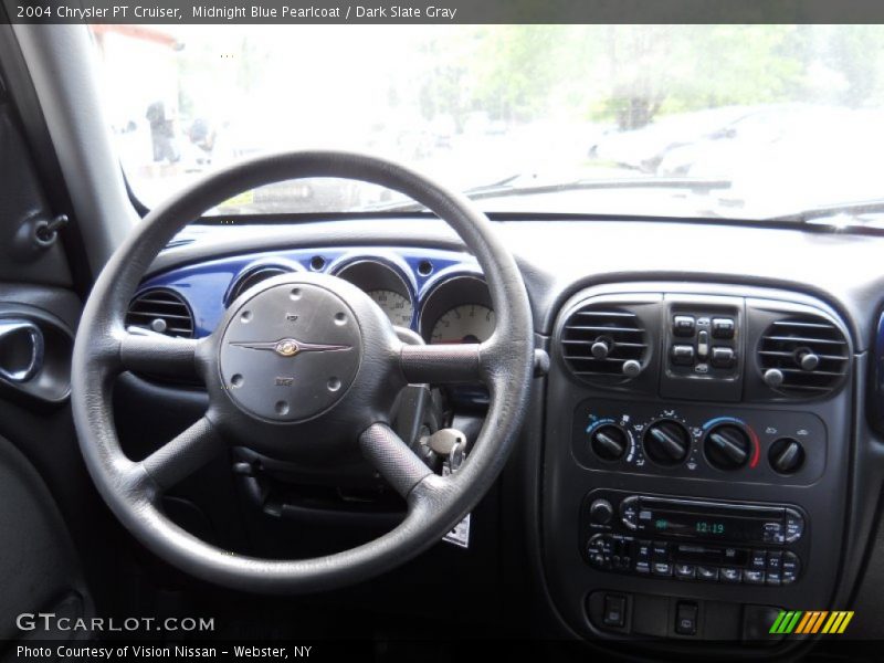 Midnight Blue Pearlcoat / Dark Slate Gray 2004 Chrysler PT Cruiser