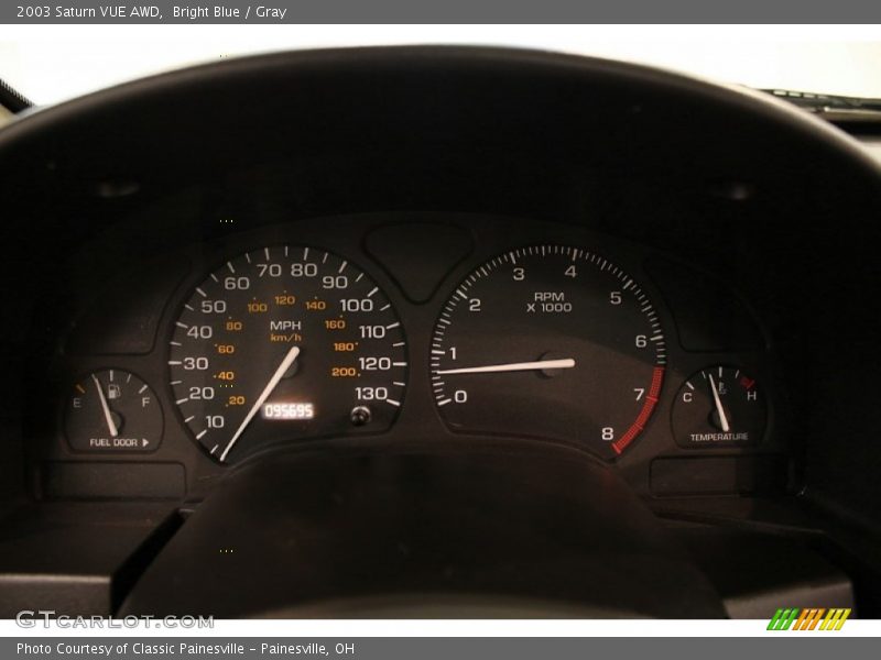 Bright Blue / Gray 2003 Saturn VUE AWD