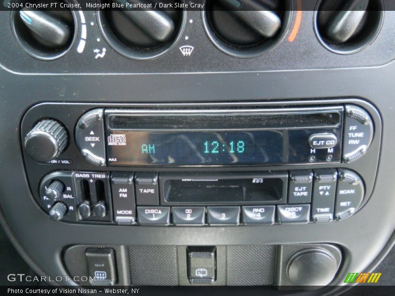 Midnight Blue Pearlcoat / Dark Slate Gray 2004 Chrysler PT Cruiser