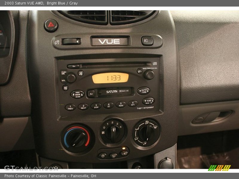 Bright Blue / Gray 2003 Saturn VUE AWD