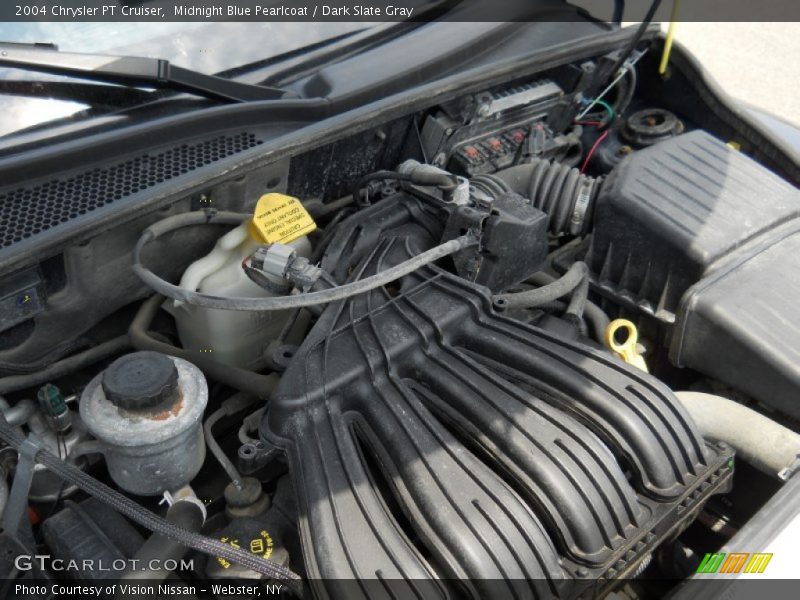 Midnight Blue Pearlcoat / Dark Slate Gray 2004 Chrysler PT Cruiser