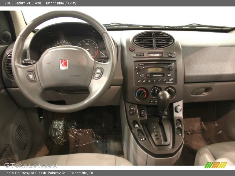 Bright Blue / Gray 2003 Saturn VUE AWD