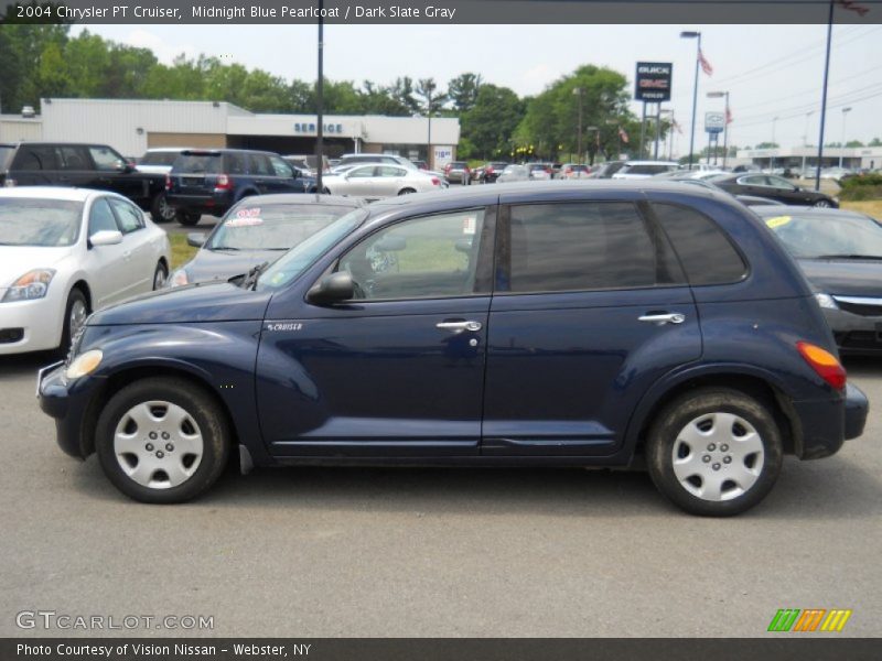 Midnight Blue Pearlcoat / Dark Slate Gray 2004 Chrysler PT Cruiser
