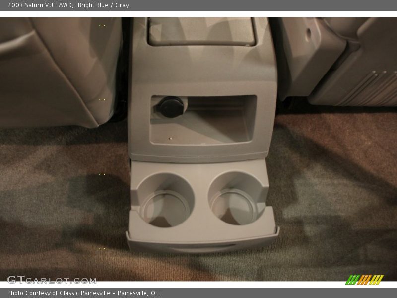 Bright Blue / Gray 2003 Saturn VUE AWD