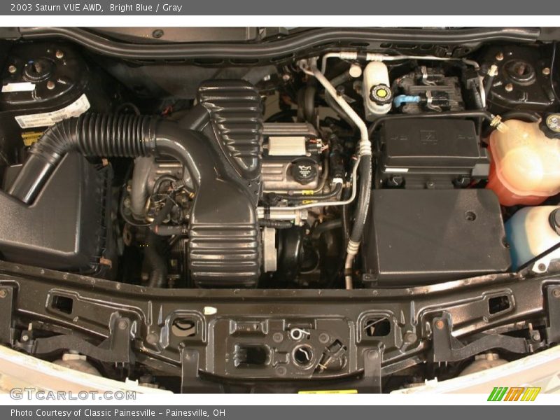 Bright Blue / Gray 2003 Saturn VUE AWD