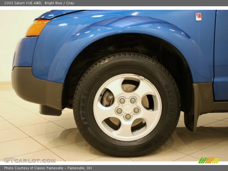 Bright Blue / Gray 2003 Saturn VUE AWD