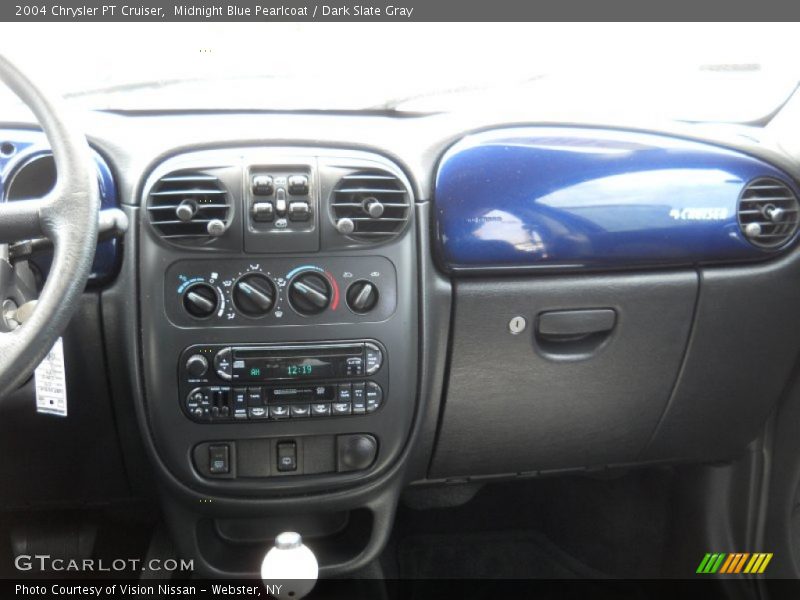 Midnight Blue Pearlcoat / Dark Slate Gray 2004 Chrysler PT Cruiser