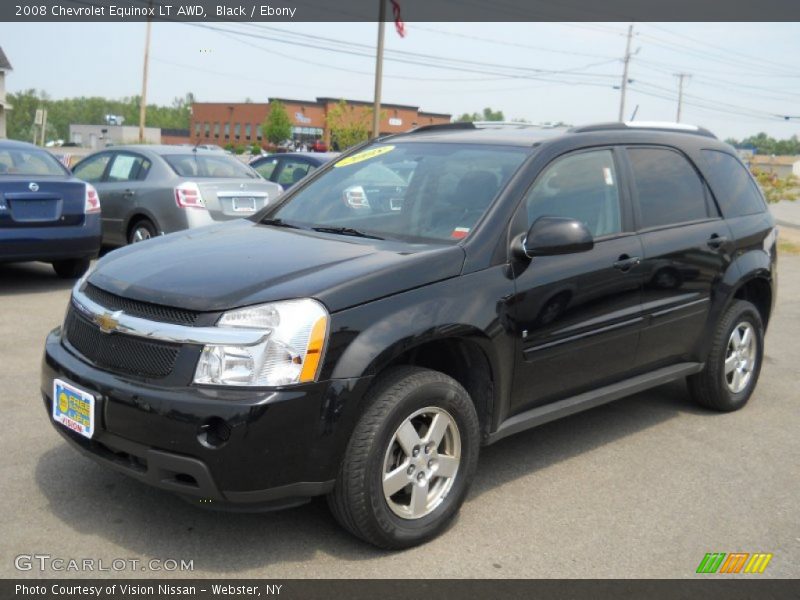 Black / Ebony 2008 Chevrolet Equinox LT AWD
