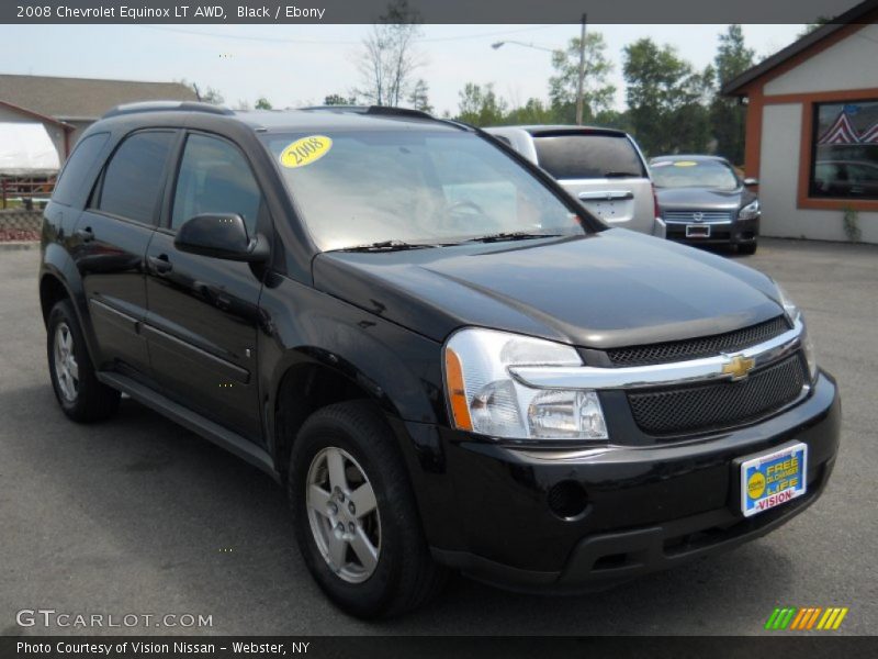 Black / Ebony 2008 Chevrolet Equinox LT AWD